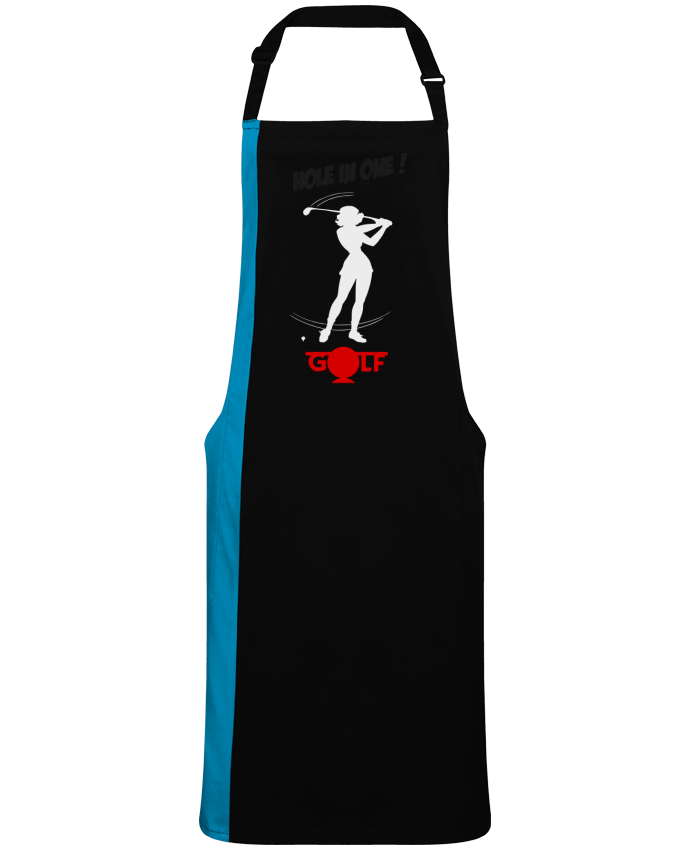 Tablier bicolore Golfeuse - Hole in One par  LeBazardAlice