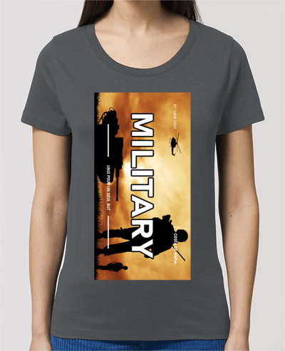 T-shirt Femme Military par Junias brou