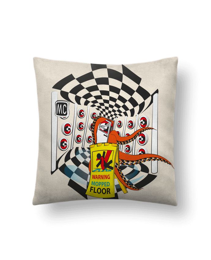 Coussin suédine WET par Santiaguen