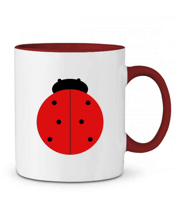 Mug bicolore Coccinelle Les Caprices de Filles
