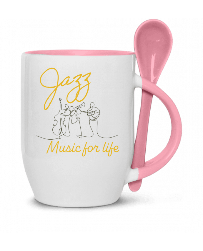  Tasse cuillère Jazz Music For Life par LajjdesignCreation