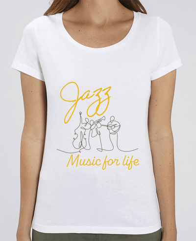 T-shirt Femme Jazz Music For Life par LajjdesignCreation