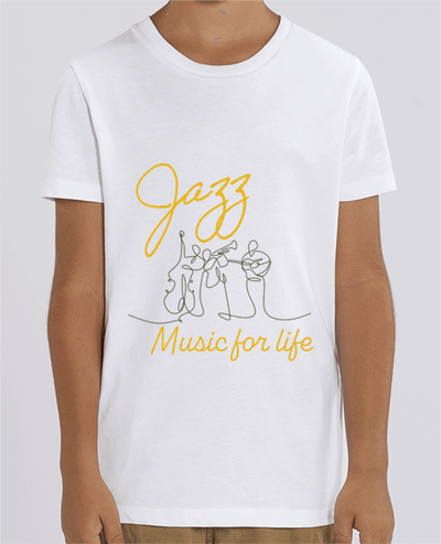 T-shirt Enfant Jazz Music For Life Par LajjdesignCreation