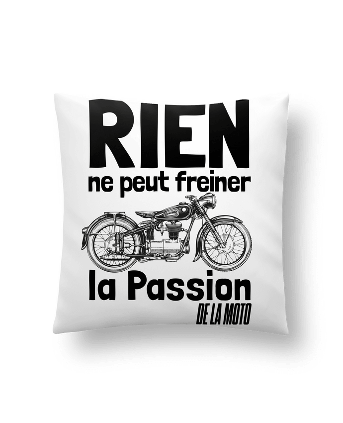 Coussin La passion de la moto par LajjdesignCreation