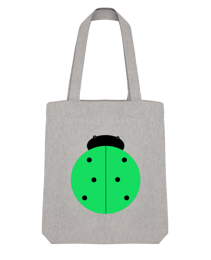 Tote Bag Stanley Stella Coccinelle verte par Les Caprices de Filles 