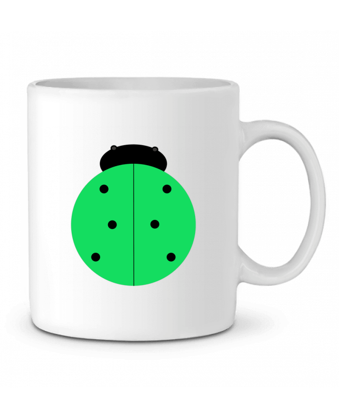 Mug  Coccinelle verte par Les Caprices de Filles