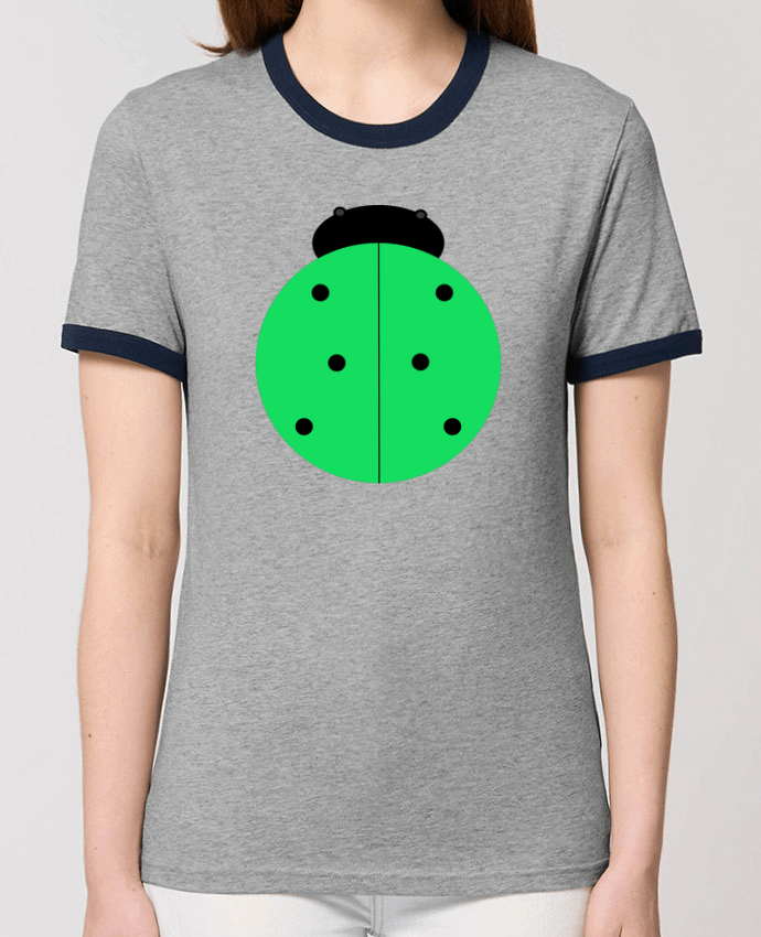 T-shirt Coccinelle verte par Les Caprices de Filles