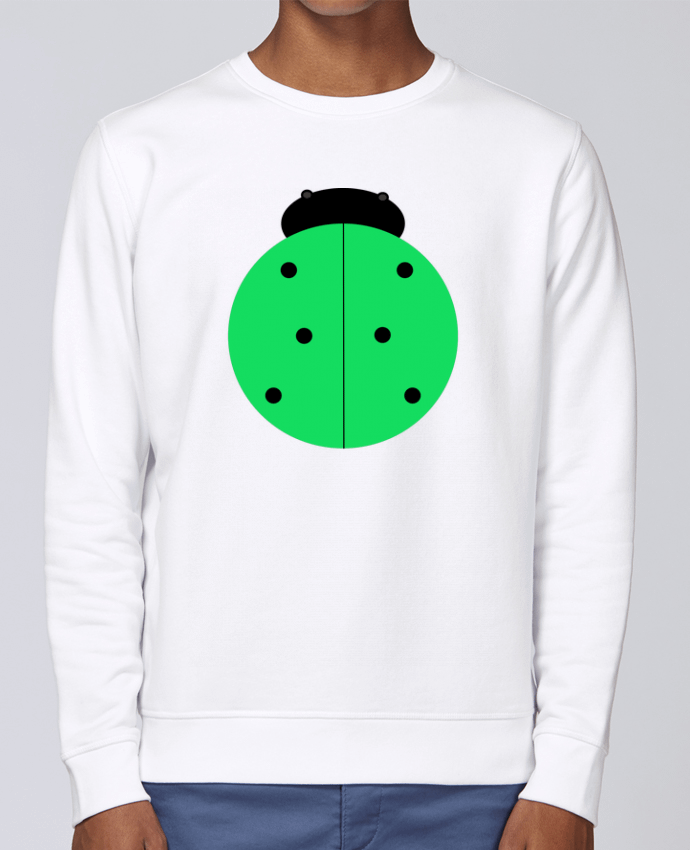 Sweatshirt Coccinelle verte par Les Caprices de Filles