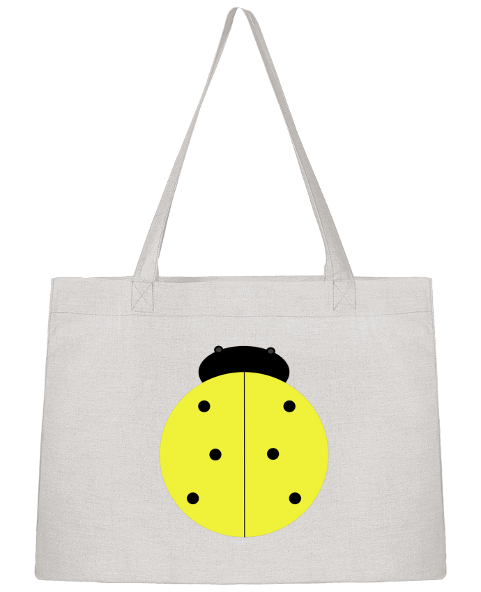 Sac Shopping Coccinelle jaune par Les Caprices de Filles