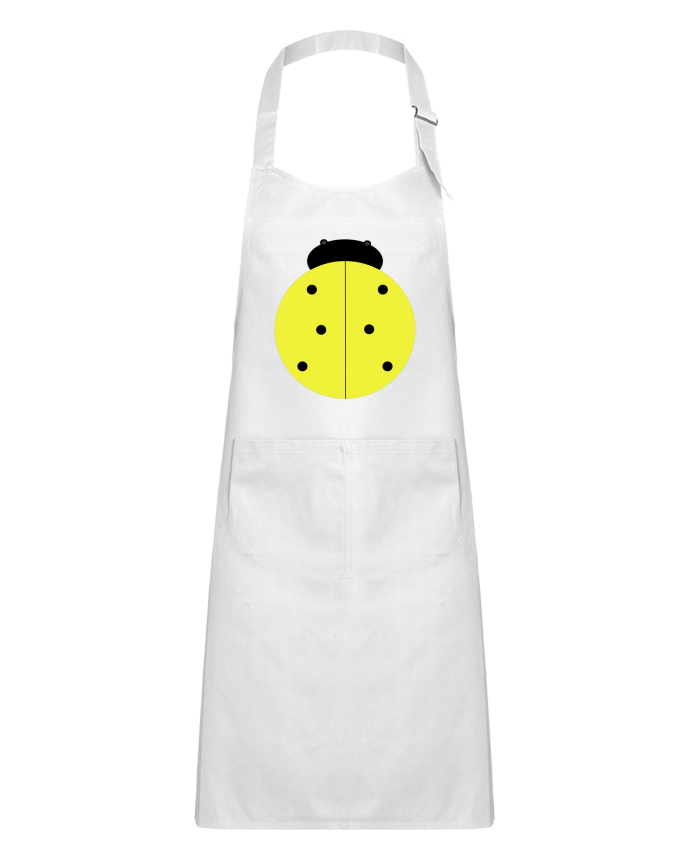 Tablier Enfant Coccinelle jaune par Les Caprices de Filles