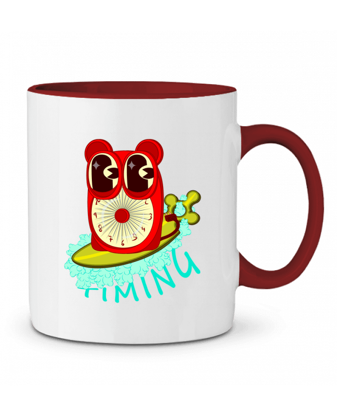 Mug bicolore TIMING Santiaguen