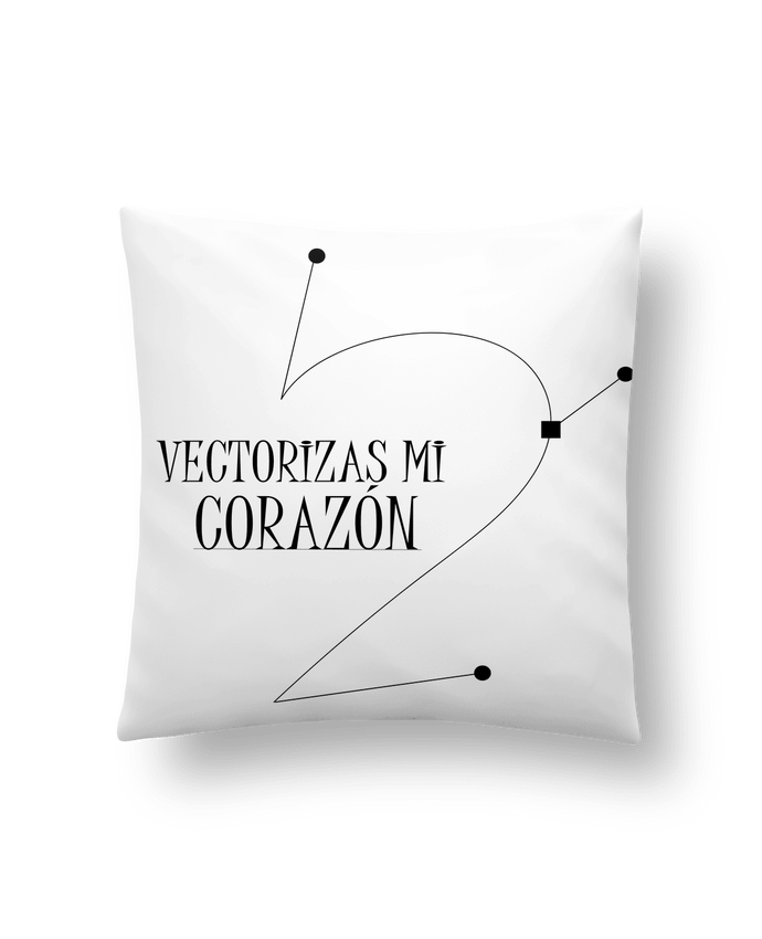 Coussin Corazón de vector par Bo Le Blanc