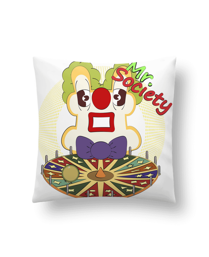 Coussin MR SOCIETY par Santiaguen