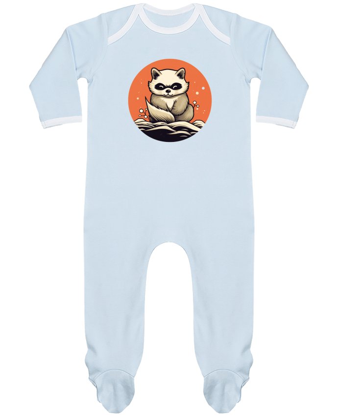 Body Pyjama Bébé tanuki par WabiSabi