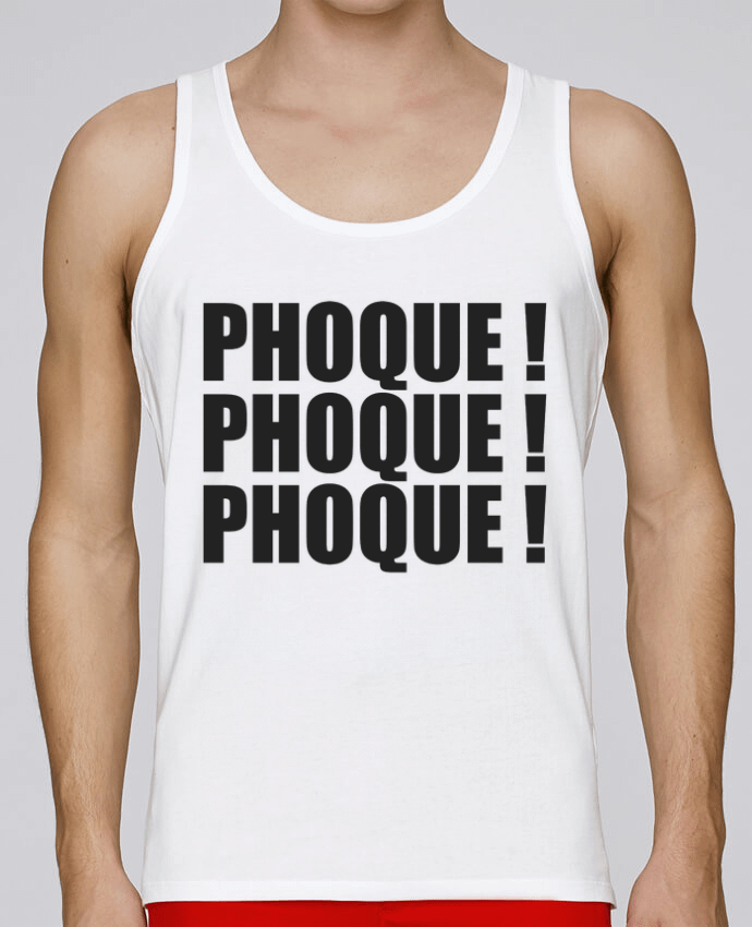 Débardeur homme Phoque ! par Rickydule 100% coton bio