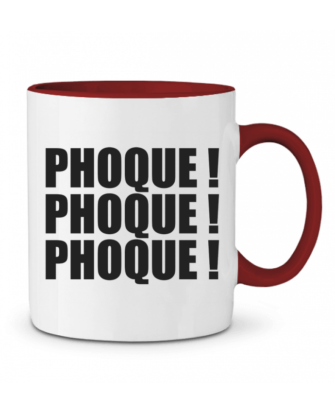 Mug bicolore Phoque ! Rickydule