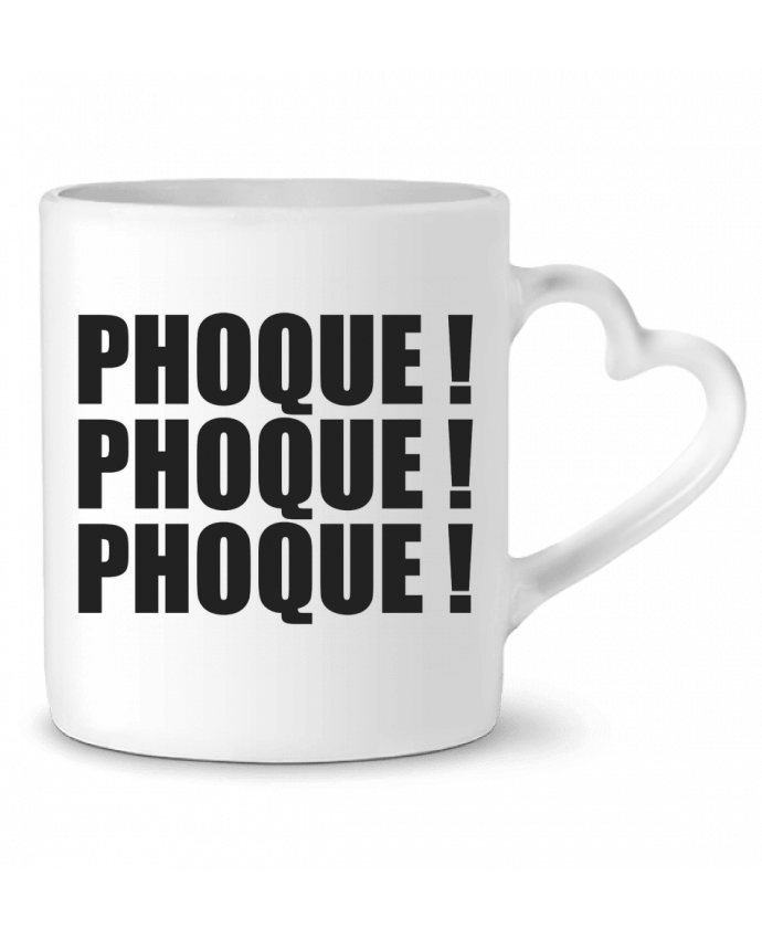 Mug coeur Phoque ! par Rickydule