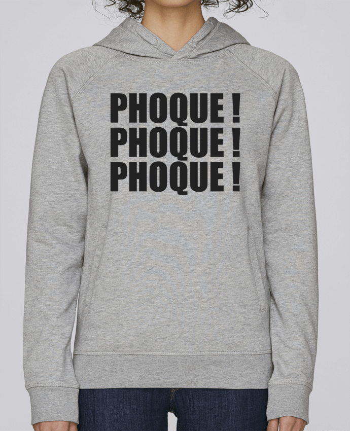 Sweat capuche femme Phoque ! par Rickydule