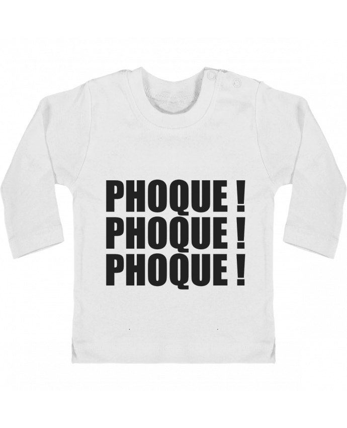 T-shirt bébé Phoque ! manches longues du designer Rickydule