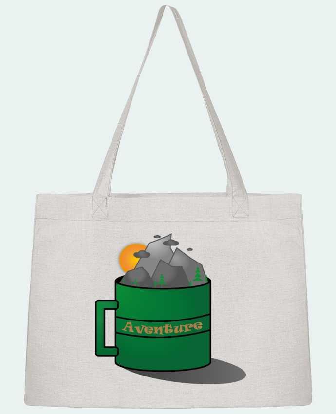 Sac Shopping Le Mug Montagne par Lours/2pattes