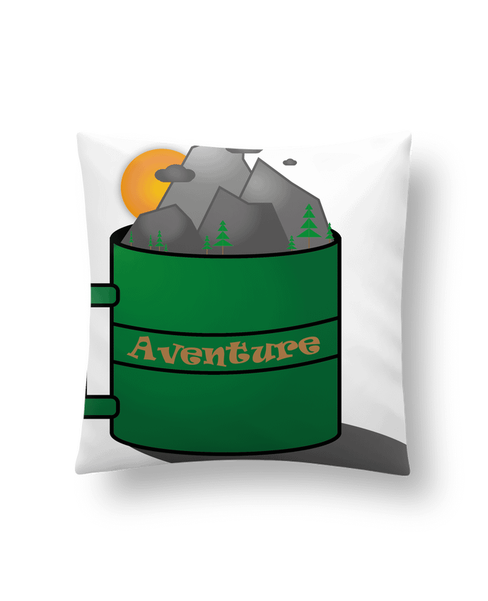 Coussin Le Mug Montagne par Lours/2pattes