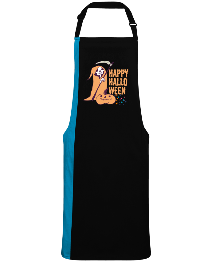 Tablier bicolore Happy Halloween par  LajjdesignCreation