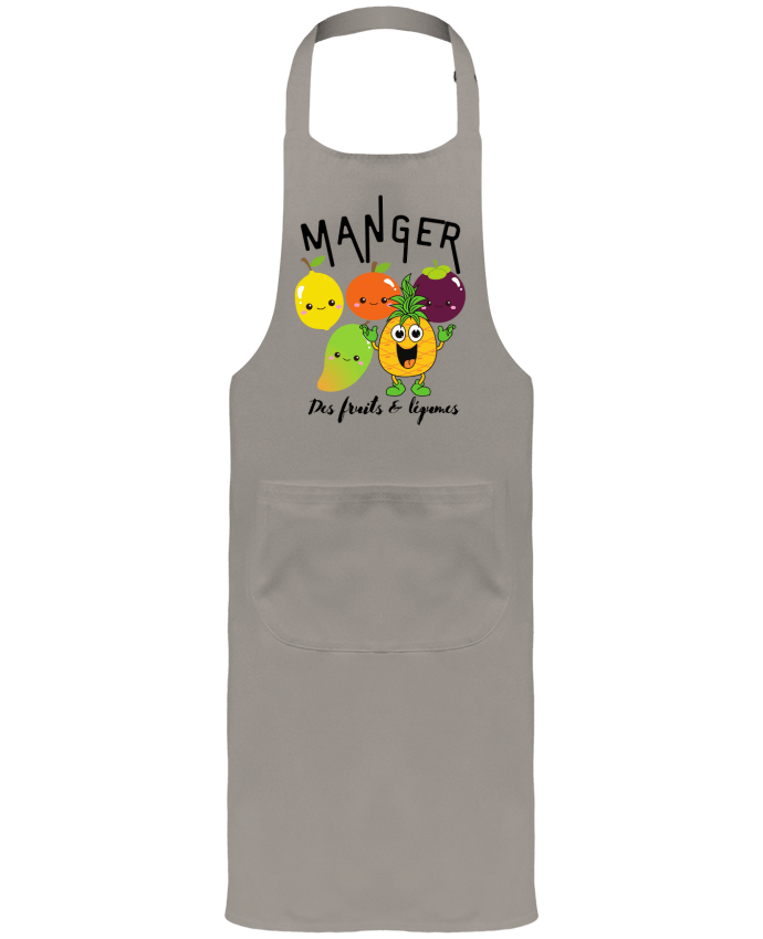 Tablier avec poches Fruits & Légumes par LajjdesignCreation