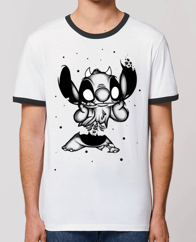 T-shirt STITCH DESIGN par shadow.ink.black
