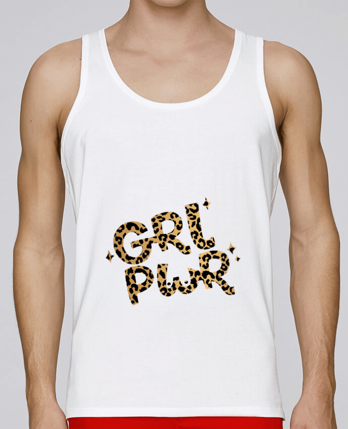 Débardeur homme Girl Power par Gisele Shop 100% coton bio