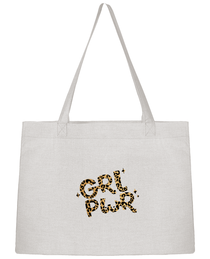Sac Shopping Girl Power par Gisele Shop
