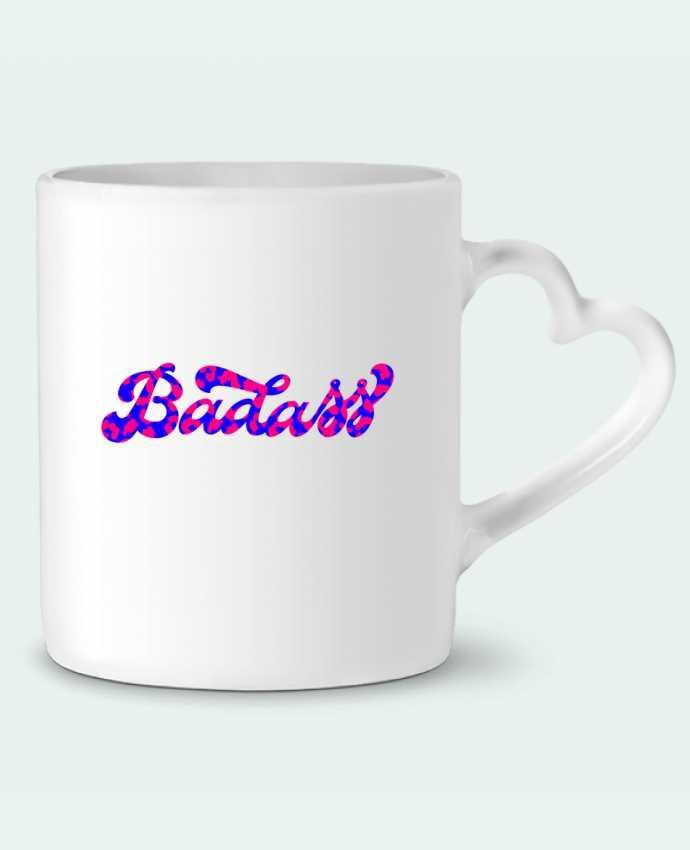 Mug coeur Bad Ass par Gisele Shop