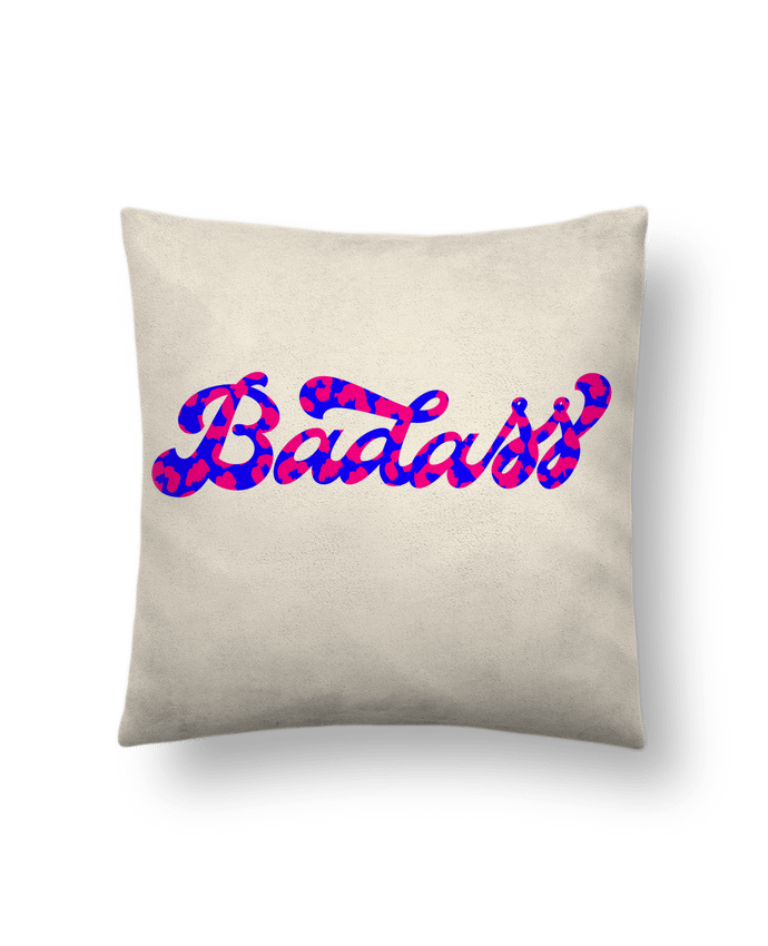 Coussin suédine Bad Ass par Gisele Shop