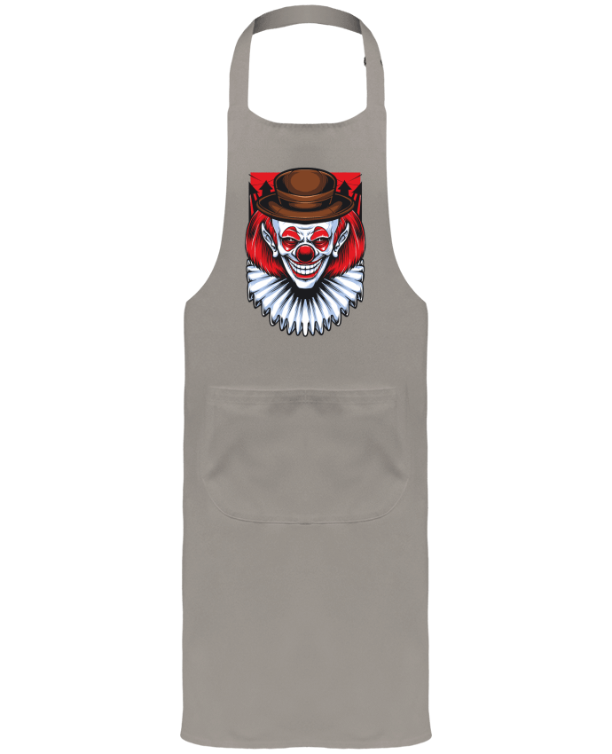 Tablier avec poches Clown Red Horror par STUDIO MEDUSA 