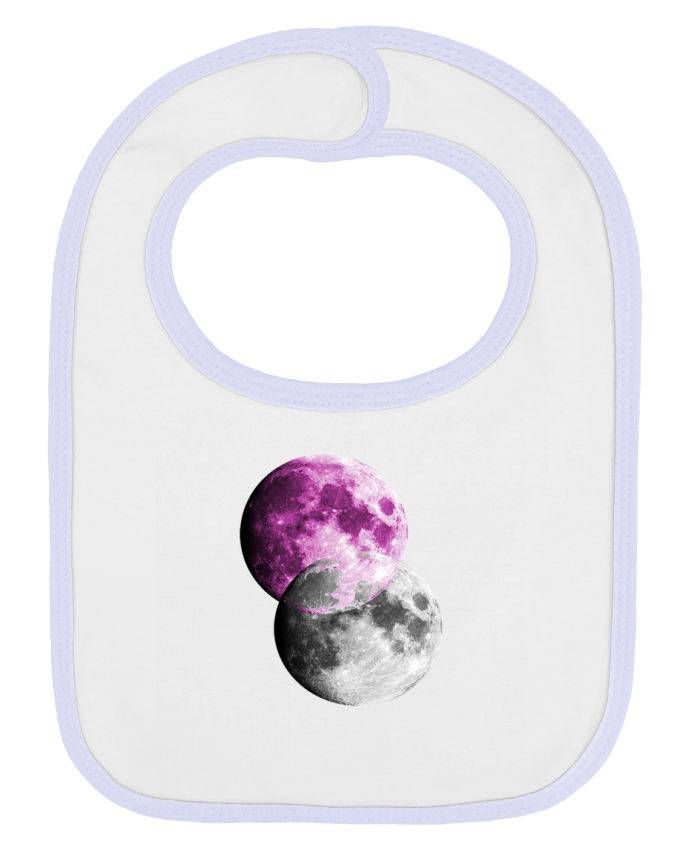 Bavoir bébé uni Doublemoon par JadeLao
