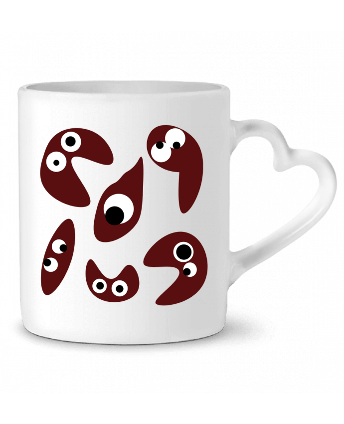 Mug coeur MONSTER par KlickDesign