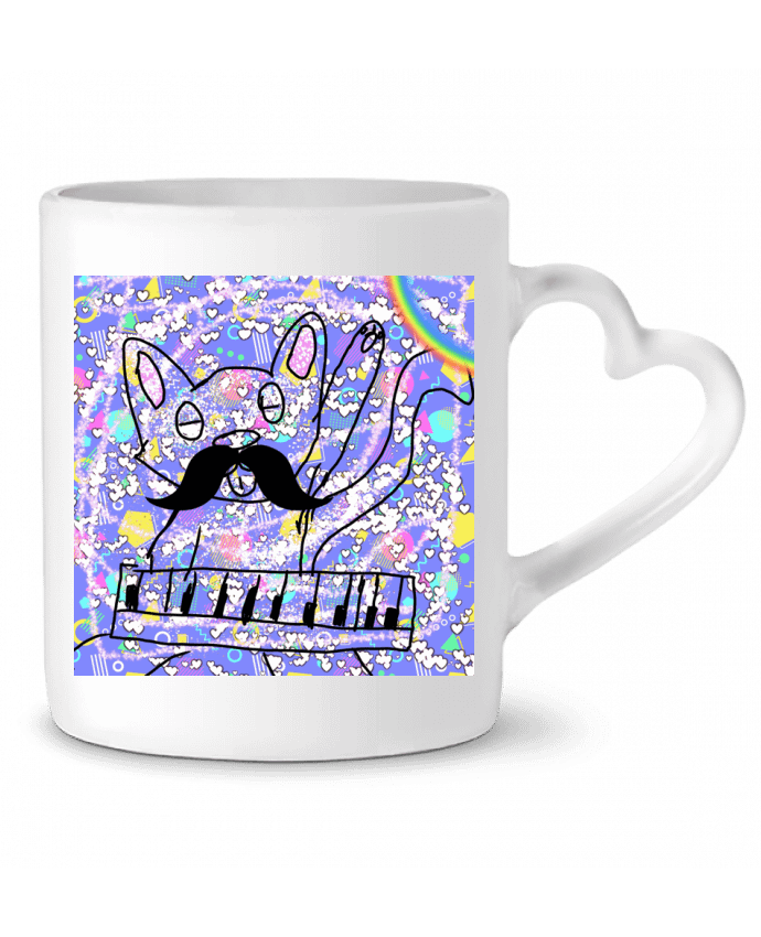 Mug coeur Bigogatopiani par adava