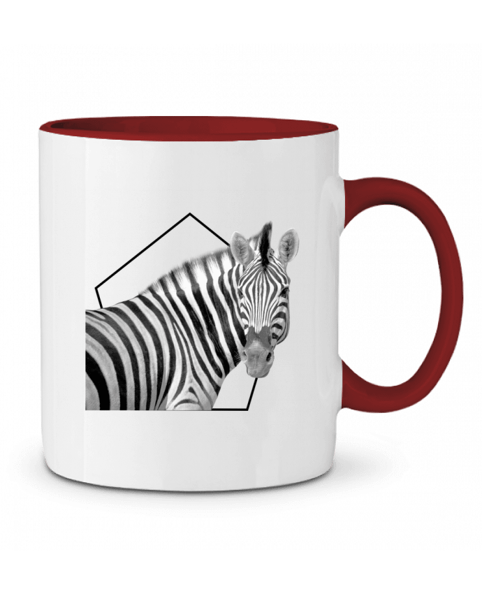 Mug bicolore Zebra ourson