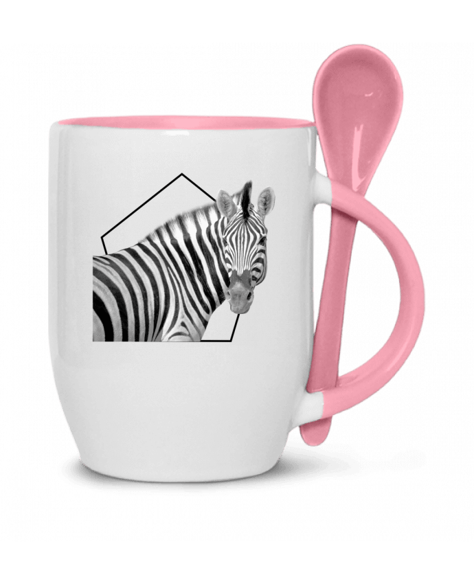  Tasse cuillère Zebra par ourson