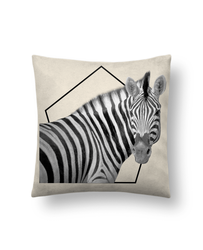 Coussin suédine Zebra par ourson