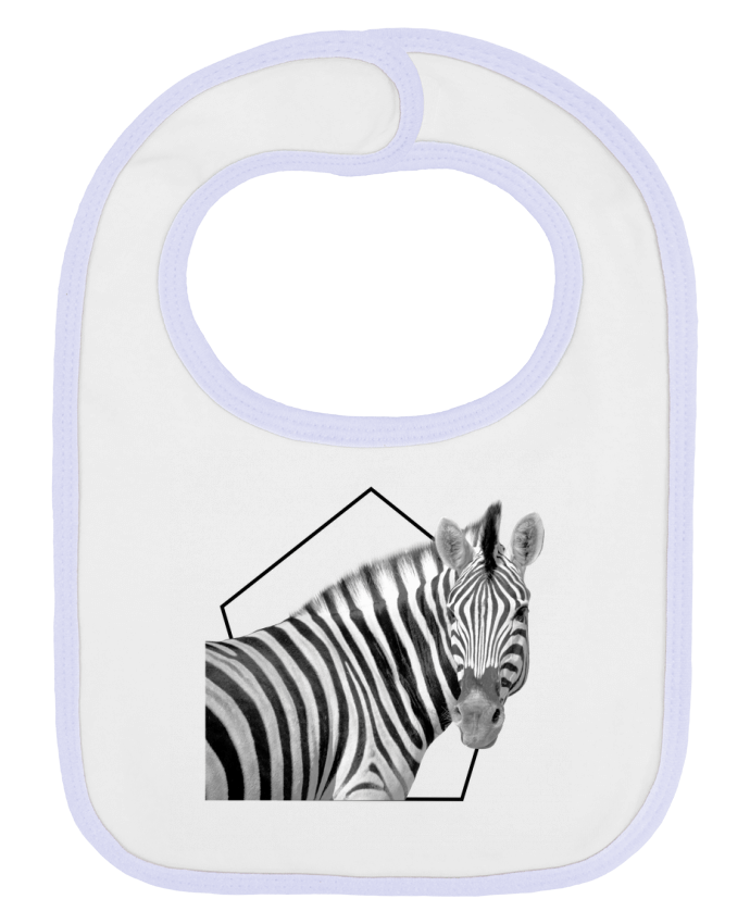 Bavoir bébé uni Zebra par ourson