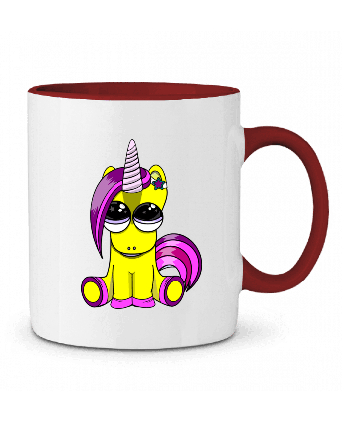 Mug bicolore bébé licorne markageurbain