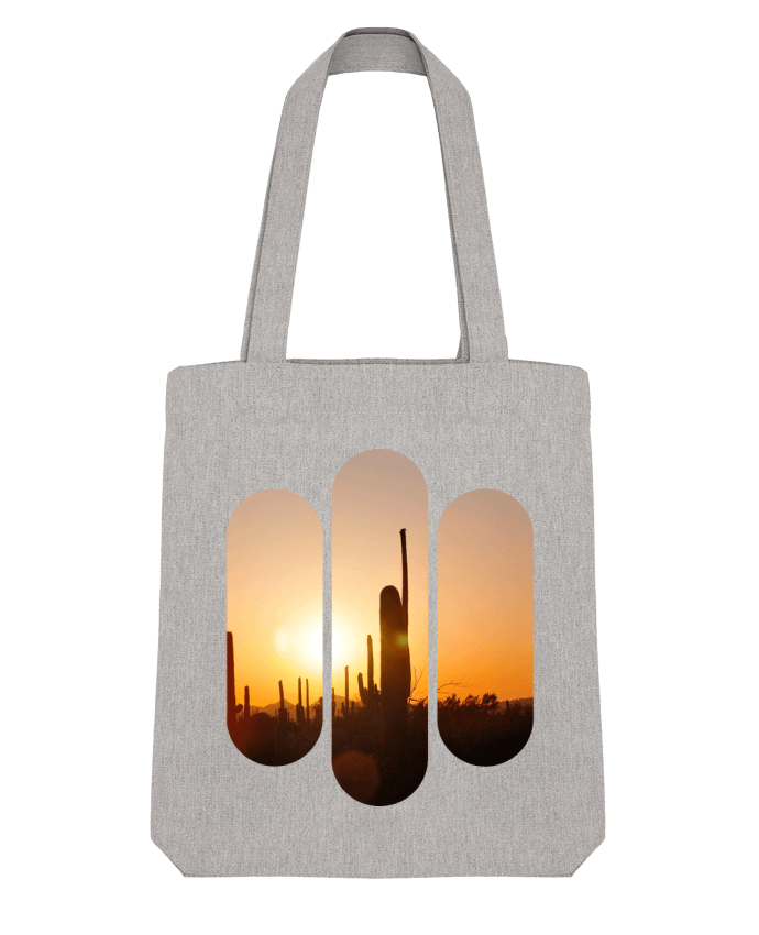 Tote Bag Stanley Stella Cactus Sunset par Pom 