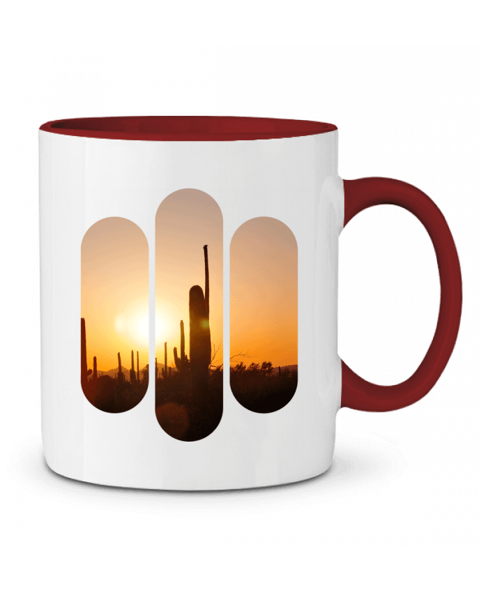 Mug bicolore Cactus Sunset Pom