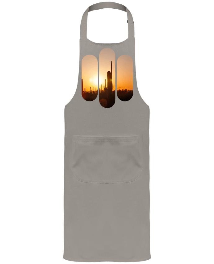 Tablier avec poches Cactus Sunset par Pom