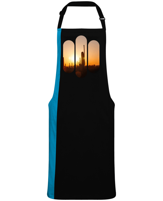 Tablier bicolore Cactus Sunset par  Pom