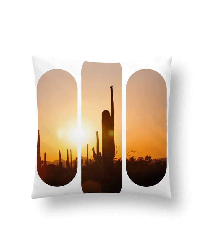 Coussin Cactus Sunset par Pom