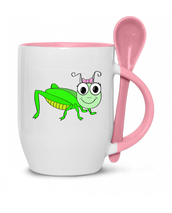  Tasse cuillère Mademoiselle Criket, sauterelle par Jacques design