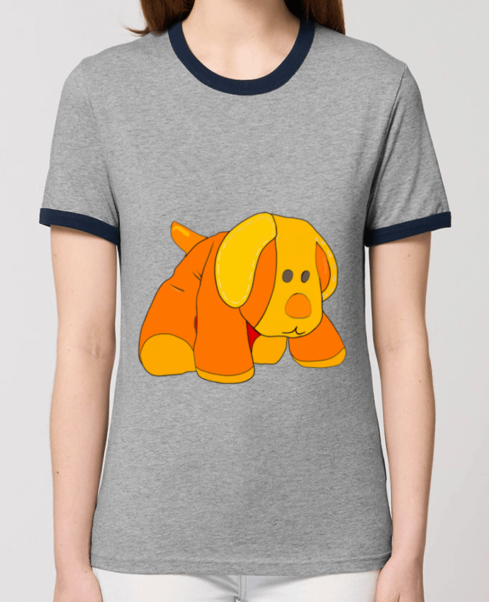 T-shirt Petit chien doudou en peluche par Bief Designs.