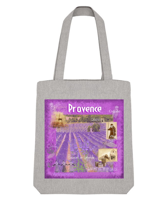Tote Bag Stanley Stella Images de Provence, Lavande par Bief Designs. 