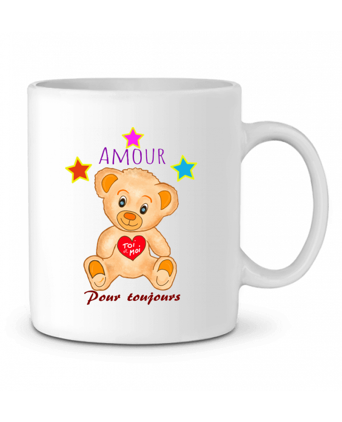 Mug  Petit ourson doudou par Bief Designs.